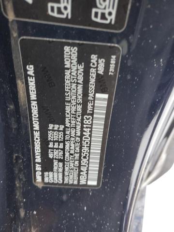 WBA4U9C59H5D44183 BMW 430xi