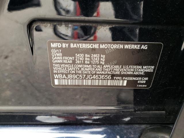 WBAJB9C57JG463656 BMW M550xi