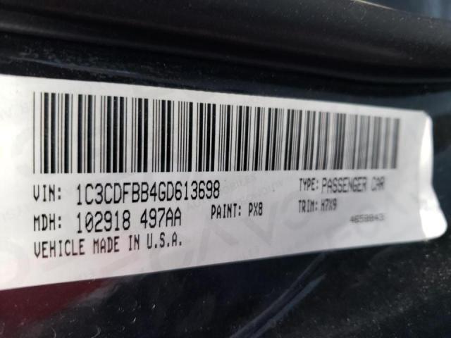 1C3CDFBB4GD613698 Dodge DART SXT