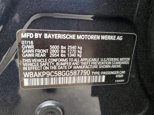 WBAKP9C58GG587790 BMW 550 Xi