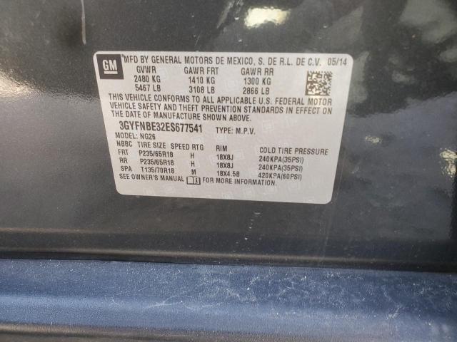 3GYFNBE32ES677541 Cadillac Srx Luxury Collection