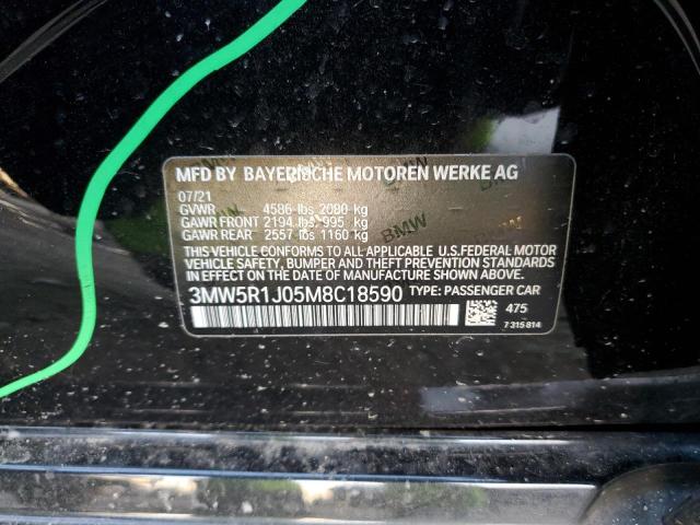 3MW5R1J05M8C18590 BMW 330I