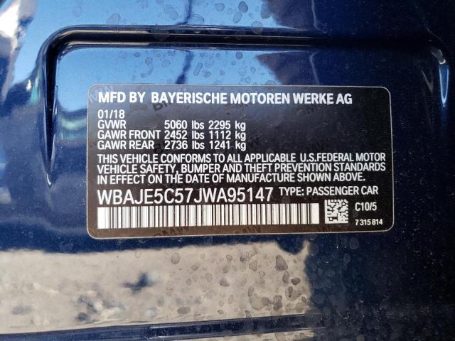 WBAJE5C57JWA95147 BMW 540 I
