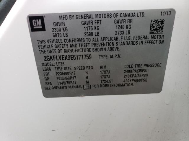 2GKFLVEK9E6171759 GMC Terrain Sle