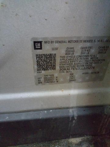 3GKALTEV2LL225274 GMC Terrain Sle