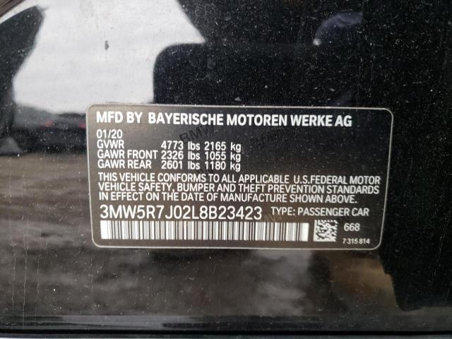 3MW5R7J02L8B23423 BMW 330XI