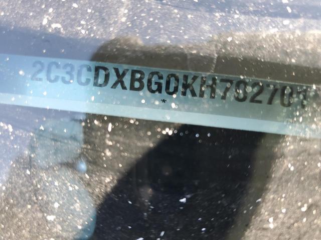 2C3CDXBG0KH702701 Dodge Charger Sxt