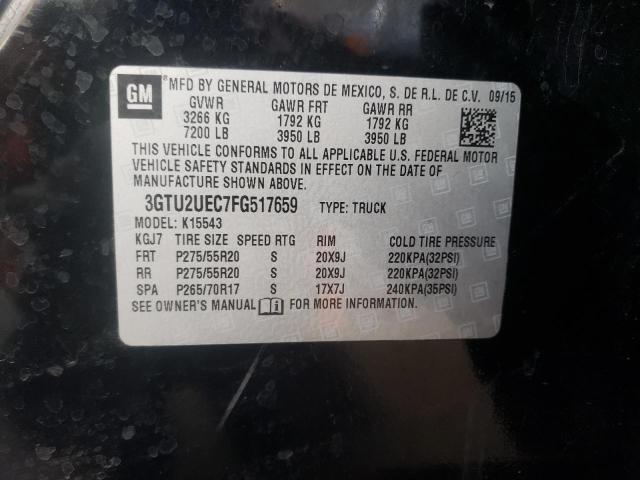 3GTU2UEC7FG517659 GMC Sierra K1500 Sle