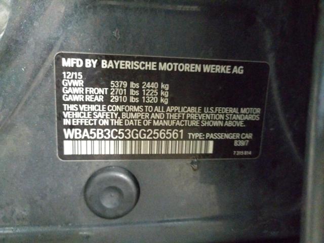WBA5B3C53GG256561 BMW 535 XI