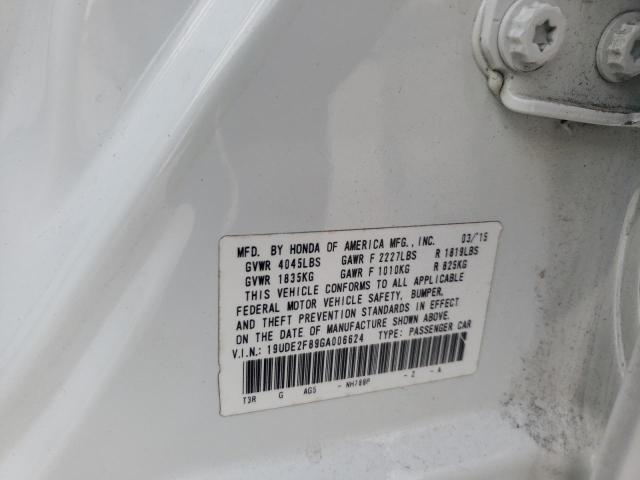 19UDE2F89GA006624 Acura Ilx Premium Tech