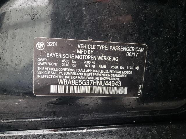 WBA8E5G37HNU44943 BMW 320 XI