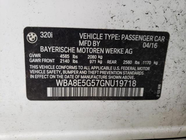 WBA8E5G57GNU19718 BMW 320 XI