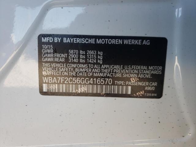 WBA7F2C56GG416570 BMW 750 Xi