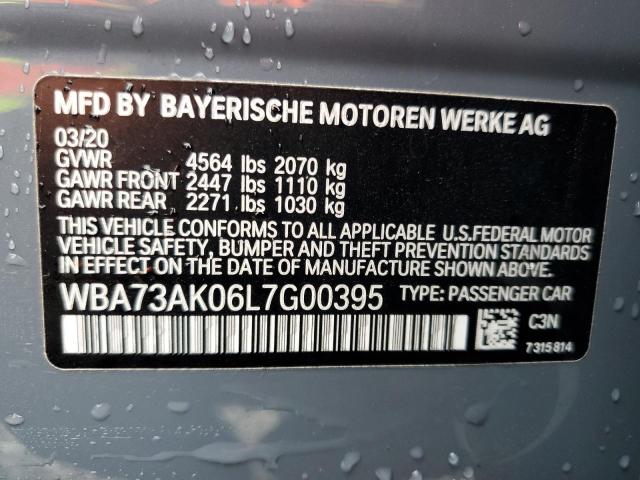WBA73AK06L7G00395 BMW 228XI