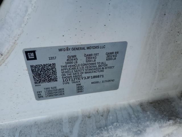 1GT12TEY3JF189871 GMC Sierra K2500 Slt