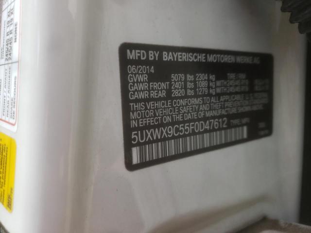 5UXWX9C55F0D47612 BMW X3 Xdrive28i