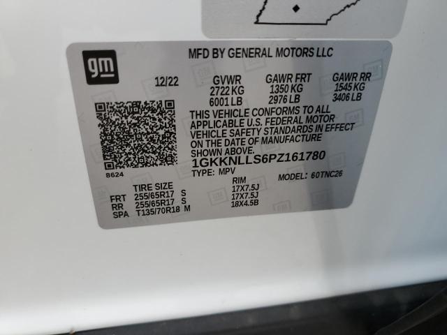 1GKKNLLS6PZ161780 GMC Acadia At4