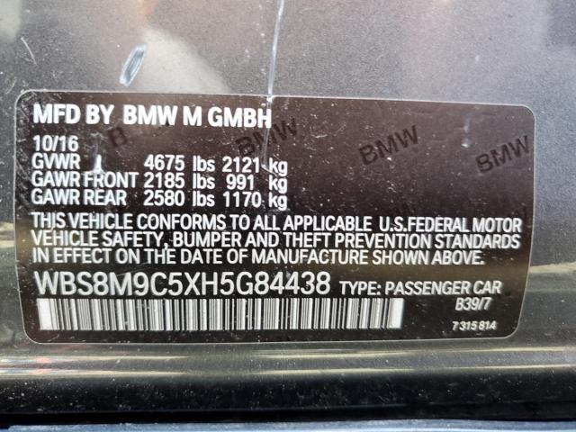 WBS8M9C5XH5G84438 BMW M3