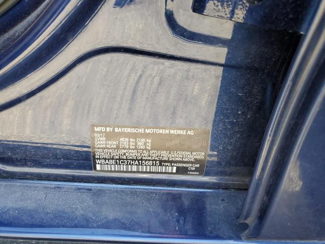 WBA8E1C37HA156815 BMW 330e