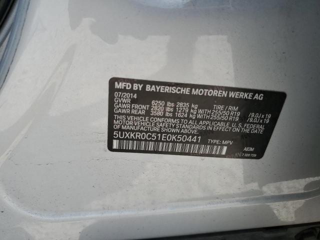5UXKR0C51E0K50441 BMW X5 Xdrive35i