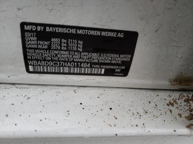 WBA8D9C37HA011484 BMW 330 XI