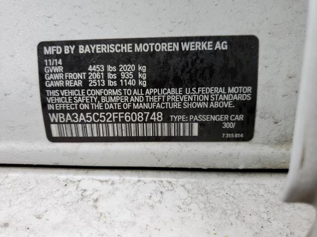 WBA3A5C52FF608748 BMW 328 I