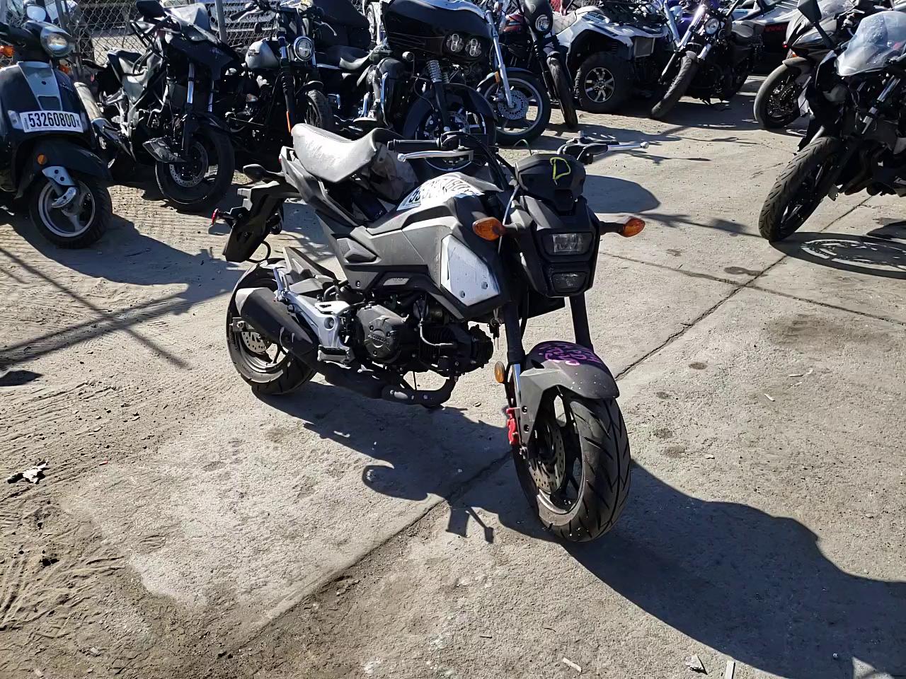 2019 HONDA GROM 125 MLHJC7517K5106261