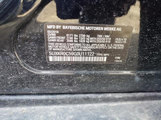 5UXKR0C59G0U11122 BMW X5 Xdrive35i