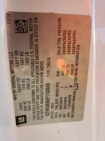 1GTH5AEA5F1143699 GMC Canyon