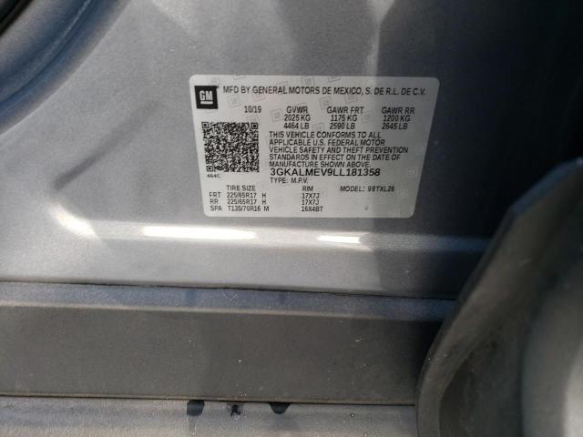 3GKALMEV9LL181358 GMC Terrain Sle