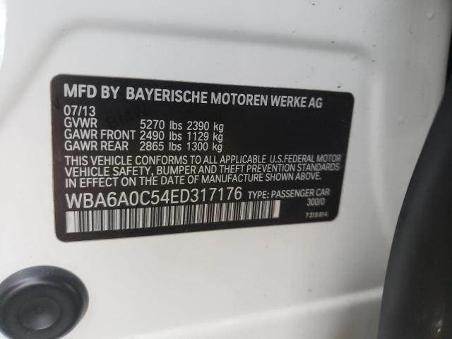 WBA6A0C54ED317176 BMW 640 I Gran Coupe