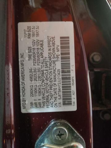 5J8TB4H72JL013429 Acura Rdx Advance