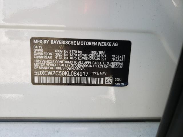 5UXCW2C50KL084917 BMW X7 Xdrive40i