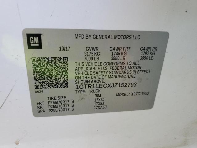 1GTR1LECXJZ152793 GMC Sierra C1500