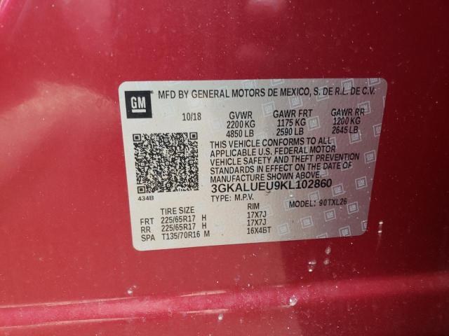 3GKALUEU9KL102860 GMC Terrain Sle