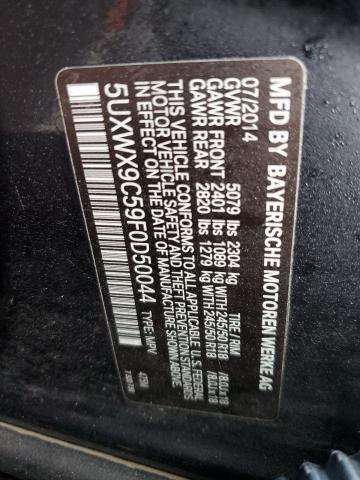 5UXWX9C59F0D50044 BMW X3 Xdrive28i