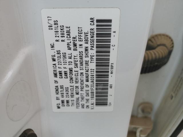 19UUB1F30JA008132 Acura TLX