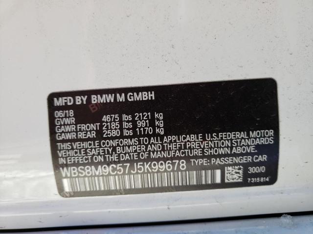WBS8M9C57J5K99678 BMW M3
