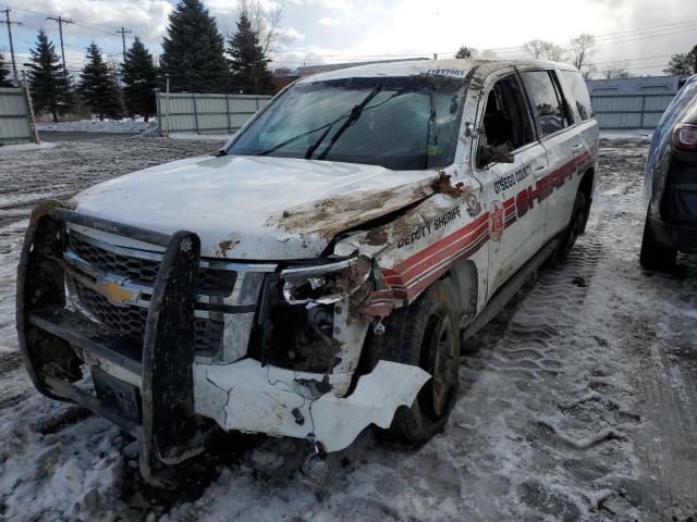 49156324 :رقم المزاد ، 1GNSK2EC5FR710444 vin ، 2015 Chevrolet Tahoe Police مزاد بيع