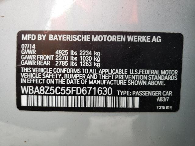 WBA8Z5C55FD671630 BMW 328 Xigt Sulev