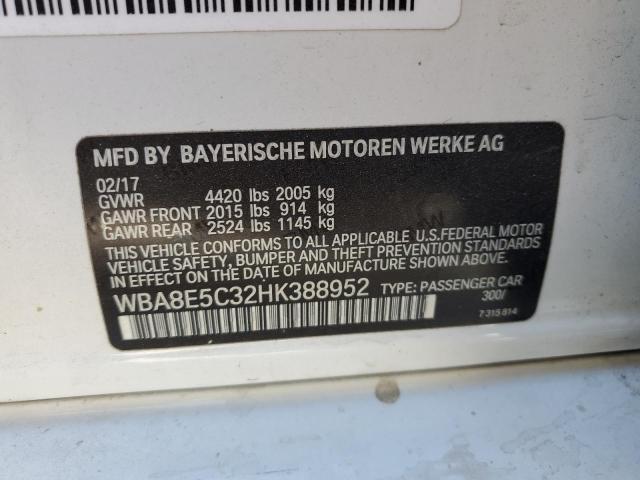 WBA8E5C32HK388952 BMW 328 D