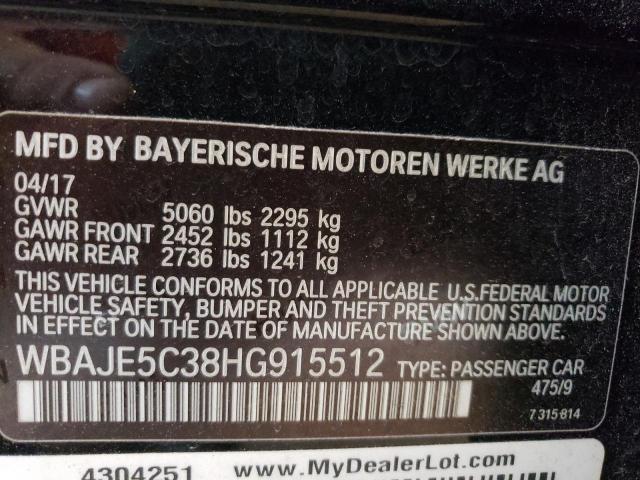 WBAJE5C38HG915512 BMW 540 I