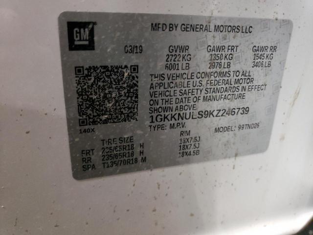 1GKKNULS9KZ246739 GMC Acadia Slt-1