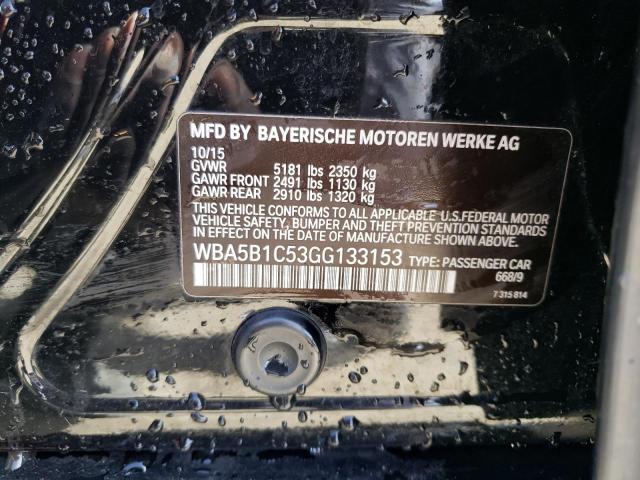 WBA5B1C53GG133153 BMW 535 I