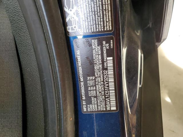 WBAVL1C51FVY32532 BMW X1 Xdrive28i
