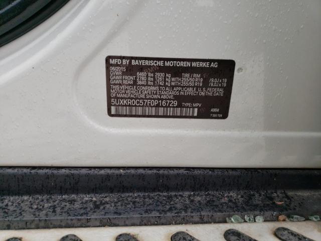 5UXKR0C57F0P16729 BMW X5 Xdrive35i