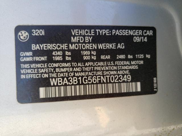 WBA3B1G56FNT02349 BMW 320 I