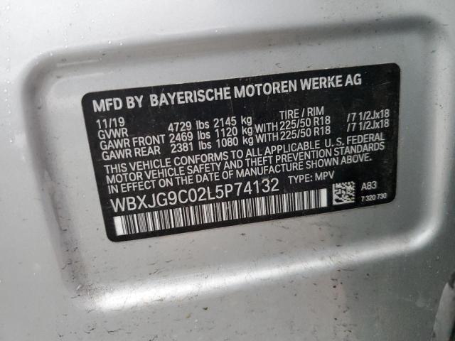 WBXJG9C02L5P74132 BMW X1 Xdrive28i