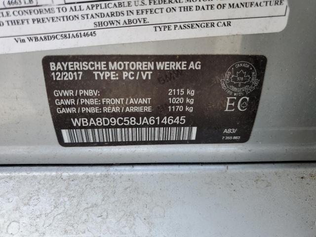 WBA8D9C58JA614645 BMW 330 XI