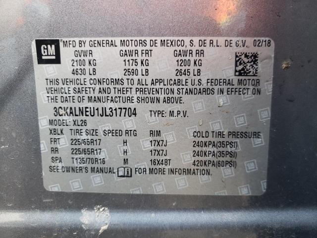 3GKALNEU1JL317704 GMC Terrain Sle